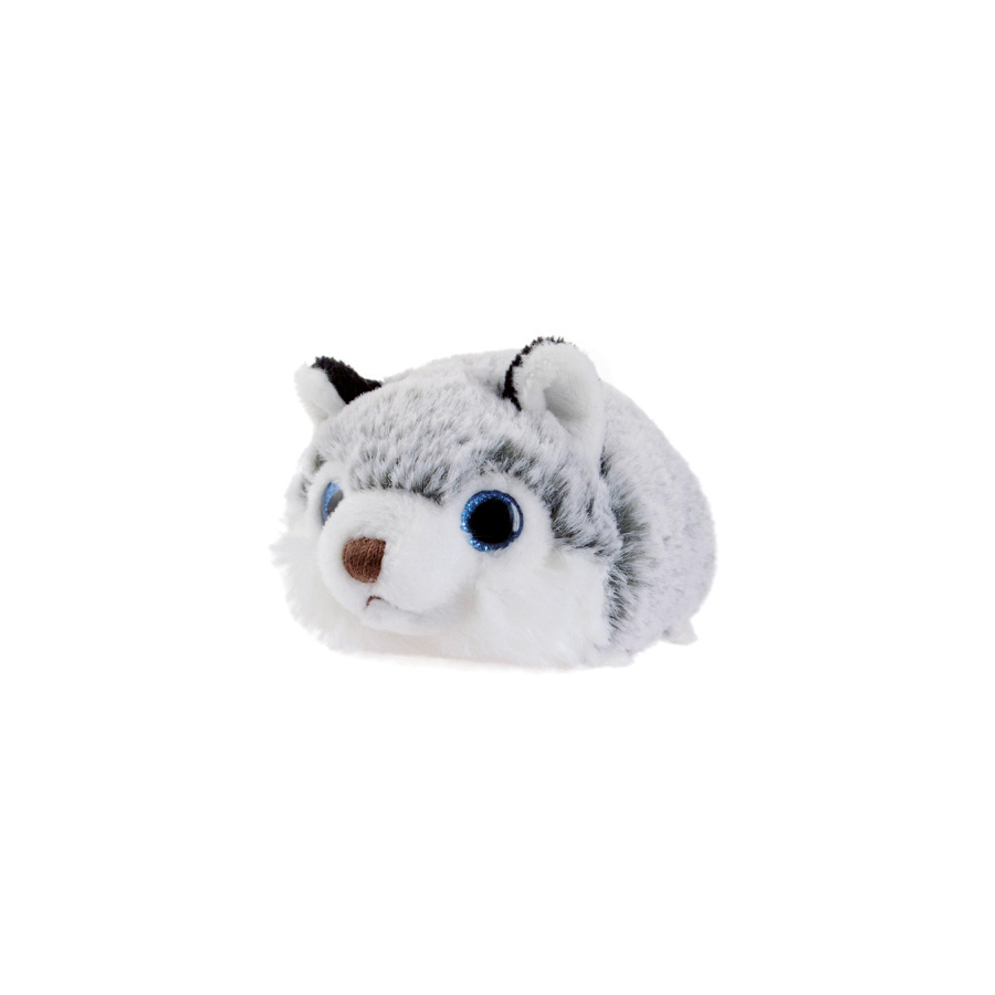 Peluches essuie écrans Husky 10cm 24pcs