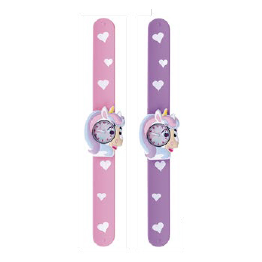 Montres slap enfants Licorne 23cm, 12pcs