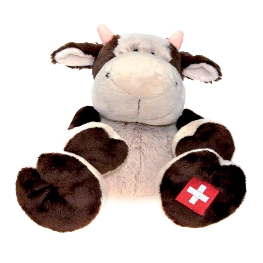 Vache en peluche 22cm par 6pcs