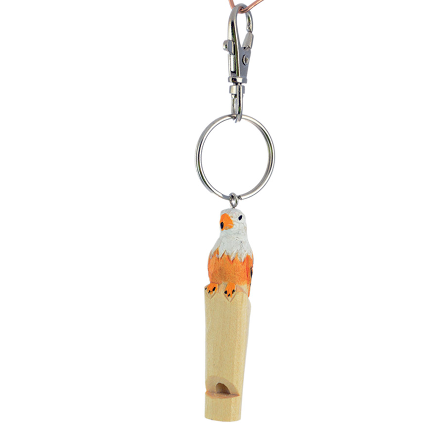 porte-clés en bois sifflet aigle 20pcs