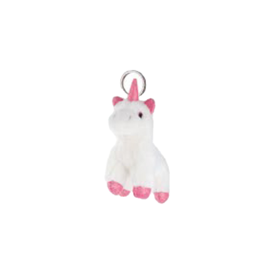 Porte-clés peluche Licorne