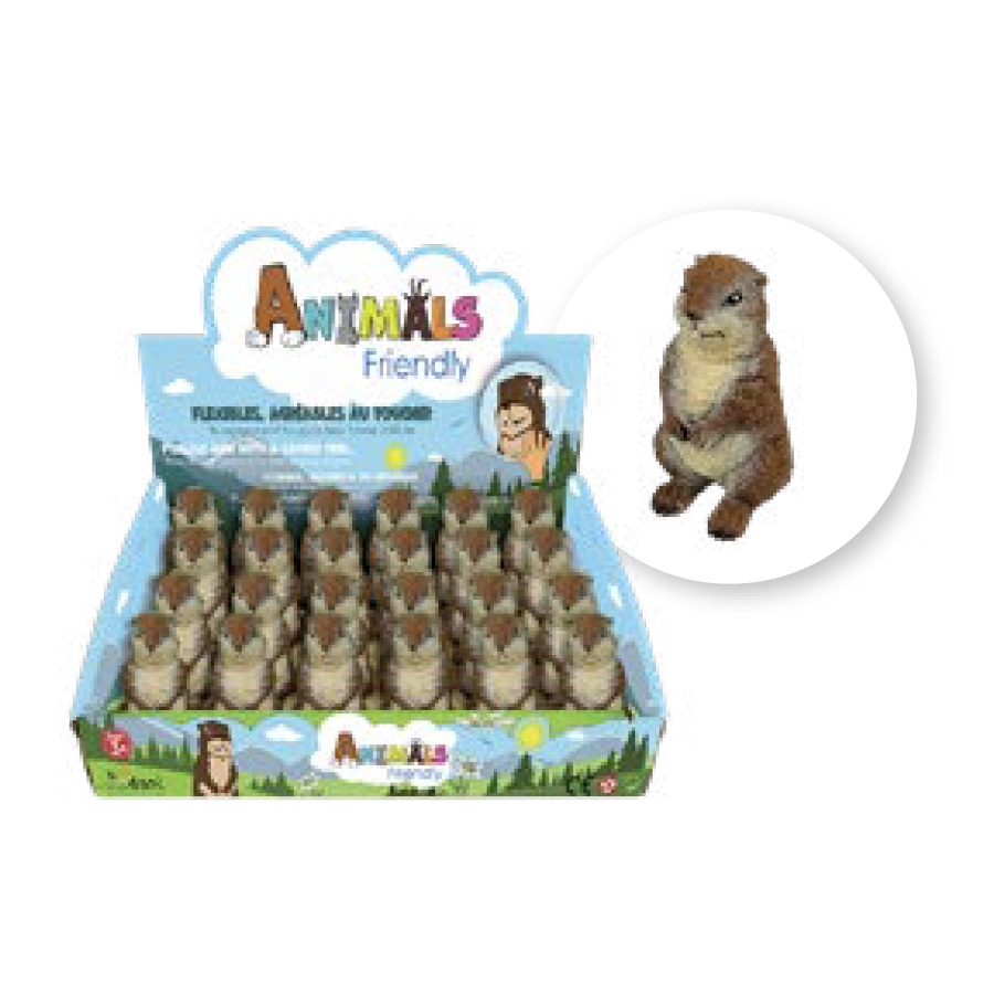 Animals friendly Marmotte, 18pcs